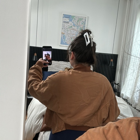 Young Fabulous & Broke camel brown crop jacket - Picture 7 of 7